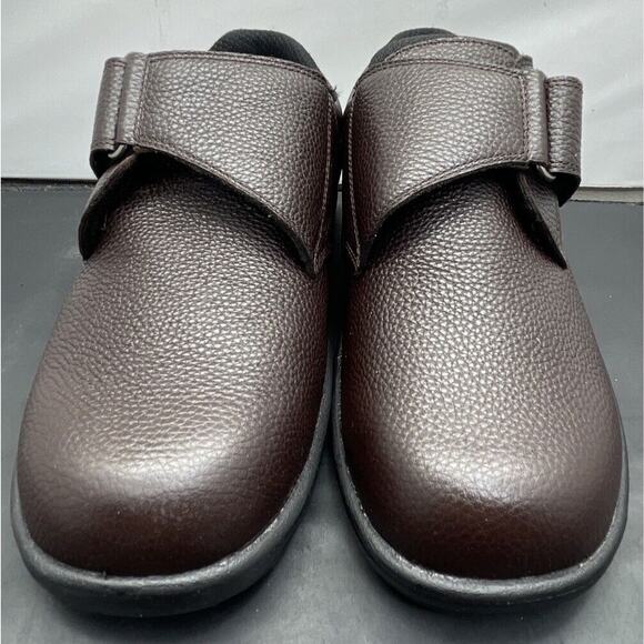 OrthoFeet Broadway Brown G520 Orthopedic Diabetic Shoes Mens 9.5 4E Extra Wide main image 10